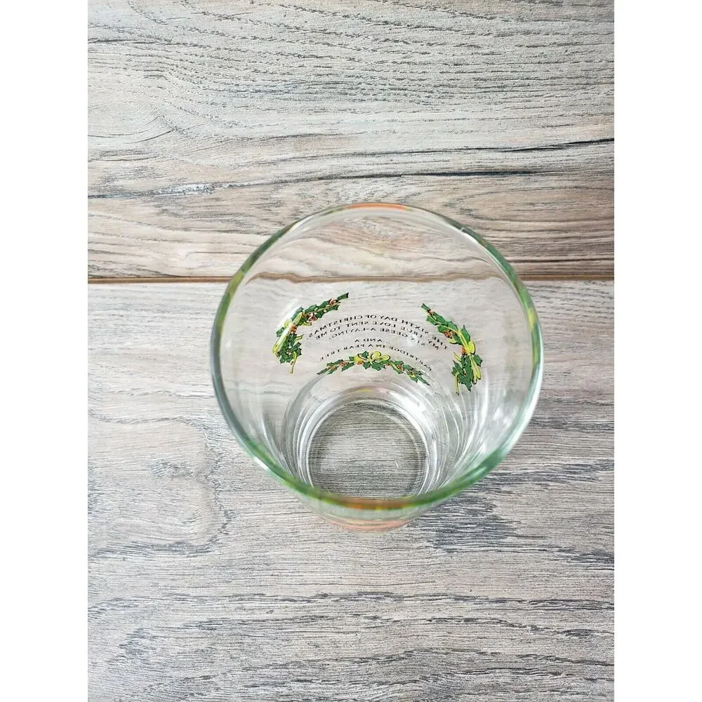 Twelve Days of Christmas by Indiana Glass 12 oz Replacement Glass Day 6